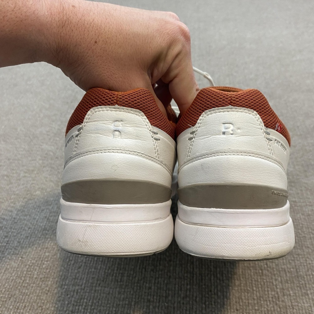 On The Roger Advantage Shoes Mens Size 12.5 White Tennis Sneakers Athletic - Picture 9 of 14